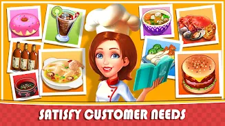 Cooking Rush - Chef game スクリーンショット 1