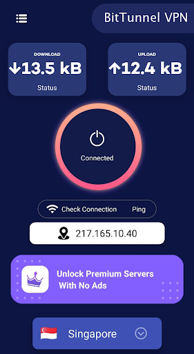 BitTunnel VPN –Secure Internet Ekran Görüntüsü 2