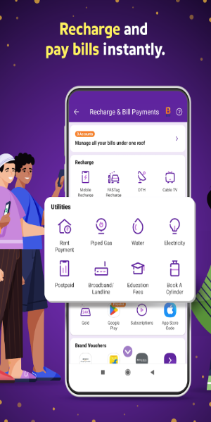 PhonePe UPI, Payment, Recharge Screenshot 1