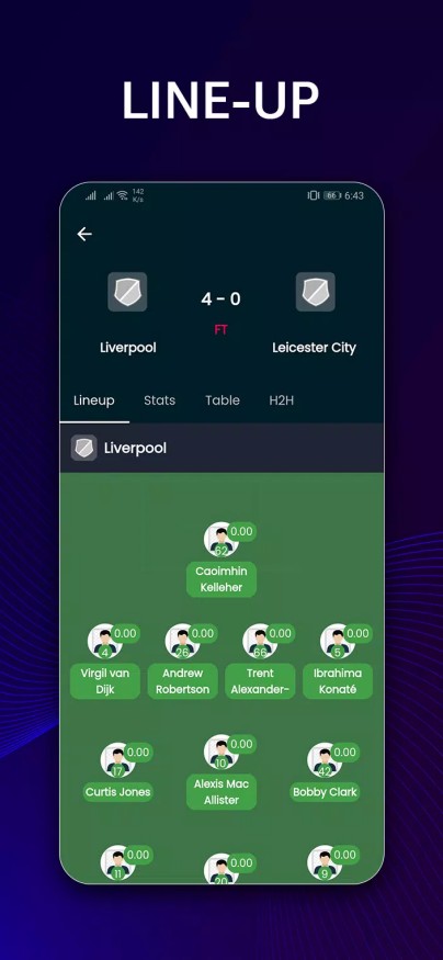 HesGoal - Live Football TV HD スクリーンショット 2