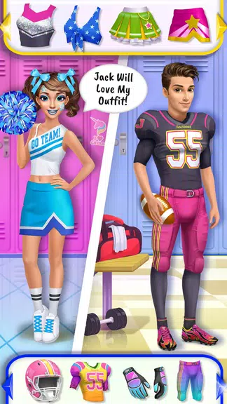 Hannah’s Cheerleader Girls Tangkapan skrin 1