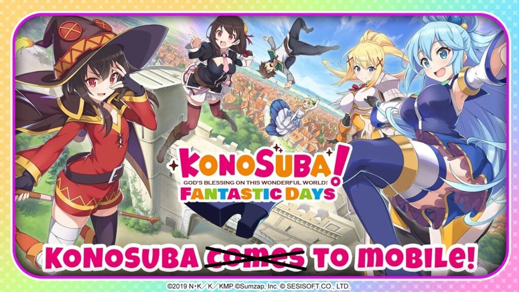 Konosuba：梦幻般的日子正在以潜在的离线版本关闭