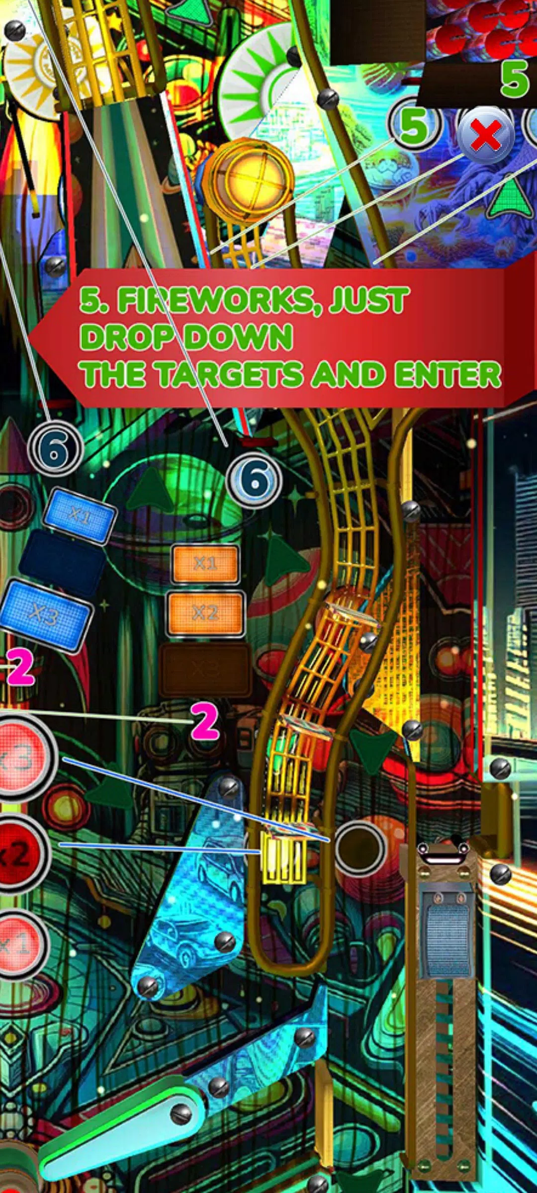 Pinball Neon Скриншот 2