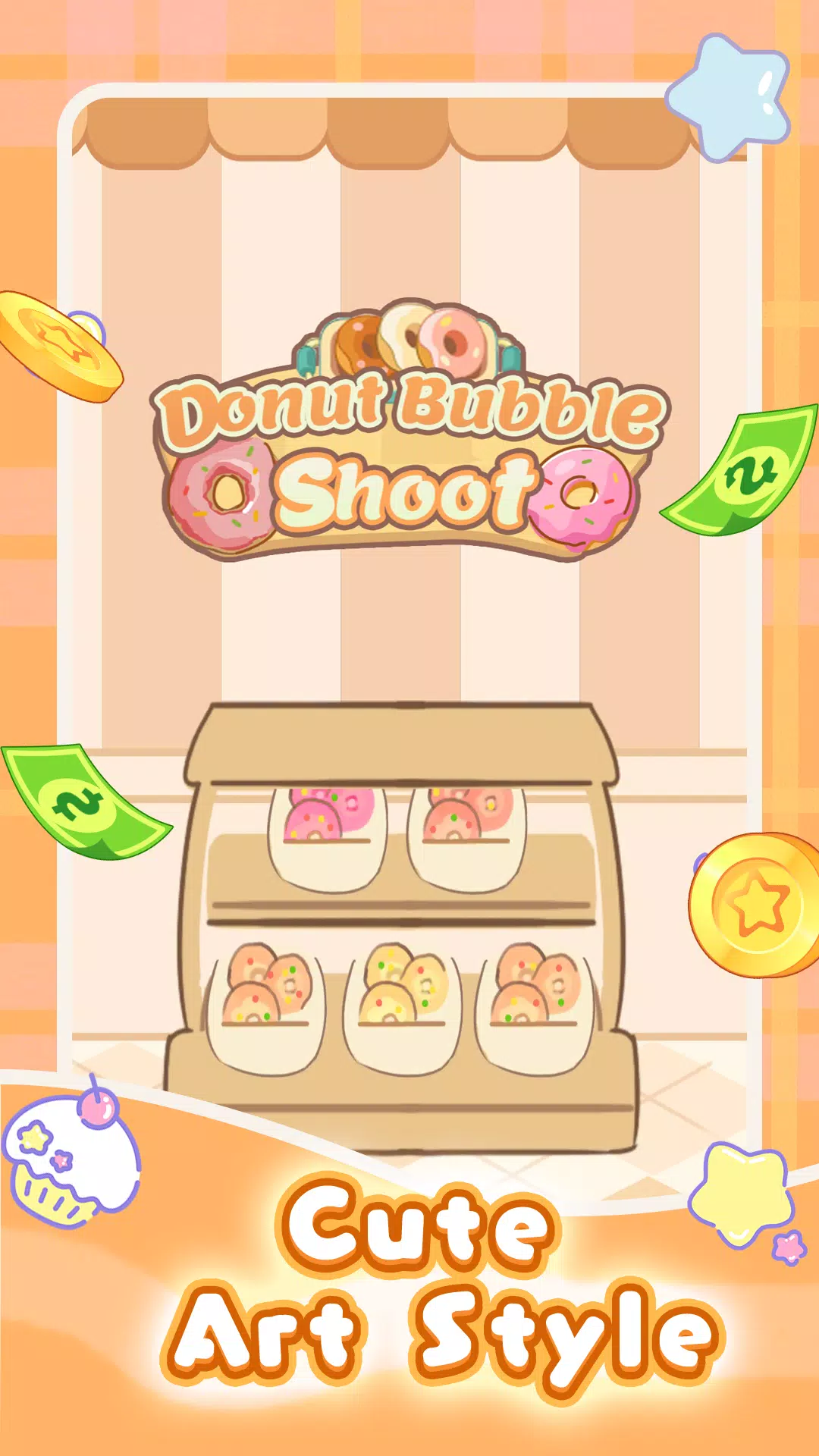 Donut Bubble Shoot ภาพหน้าจอ 0