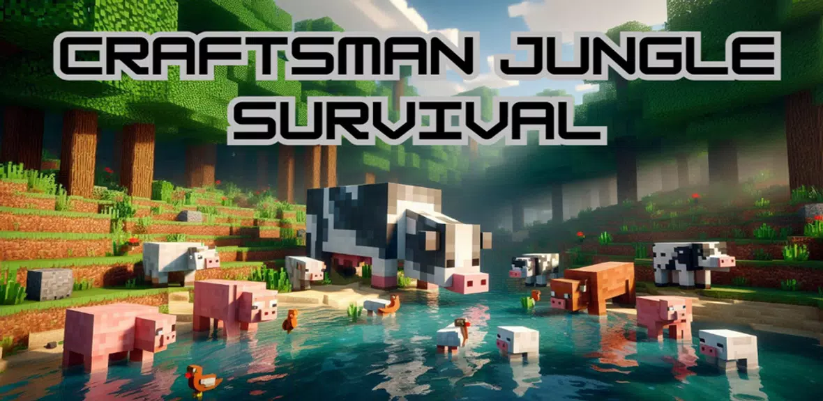 Craftsman Jungle Survival 스크린샷 3