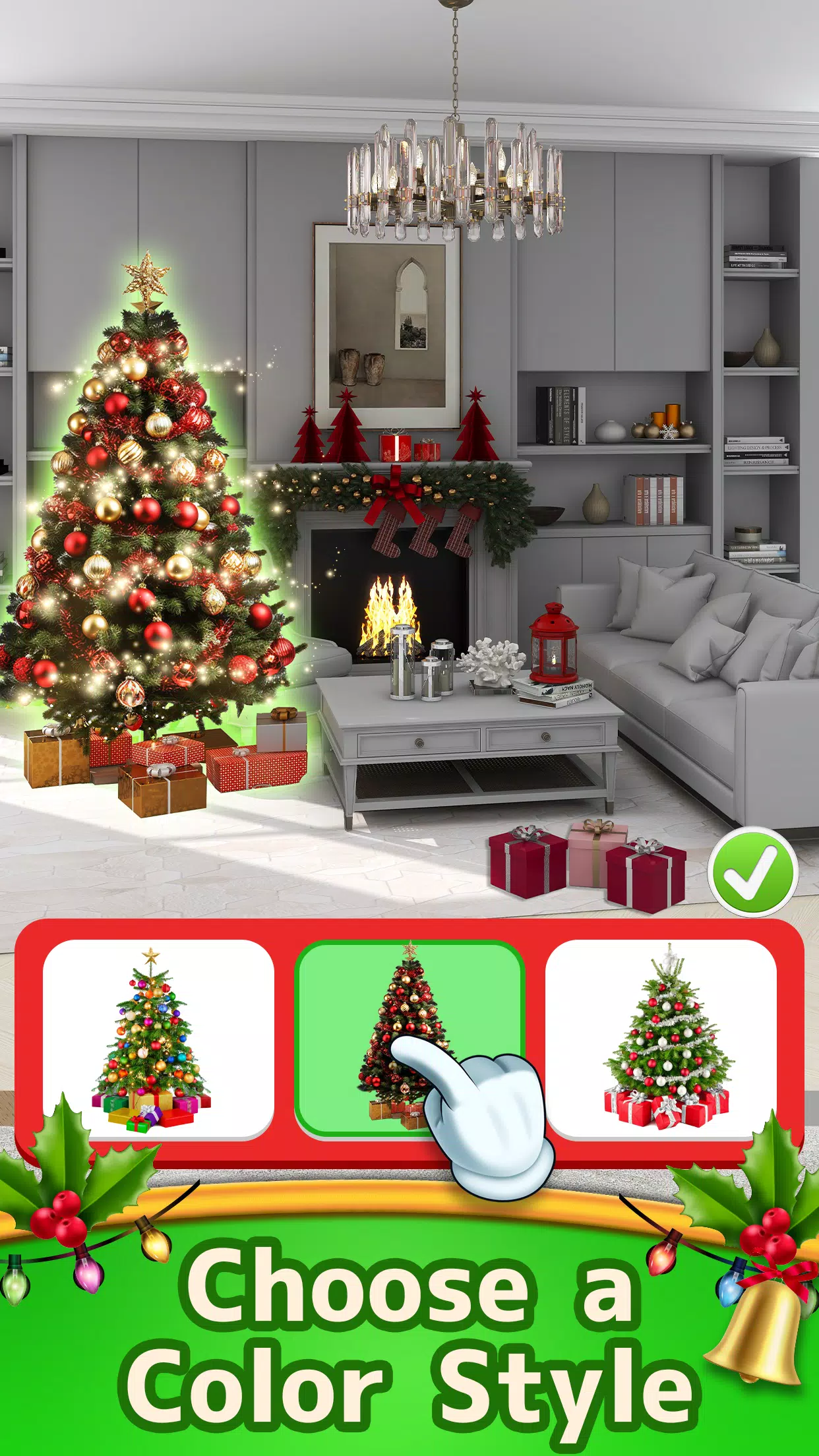 Christmas Match: Home Design Ảnh chụp màn hình 0