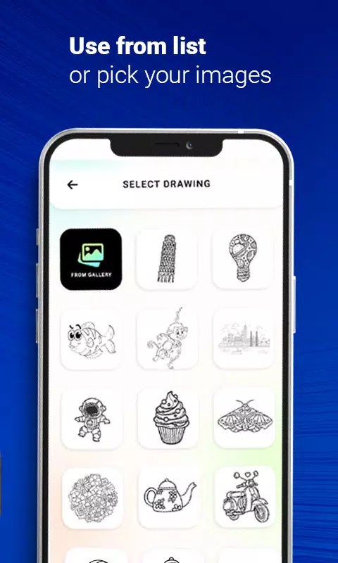 Draw : Trace & Sketch स्क्रीनशॉट 3