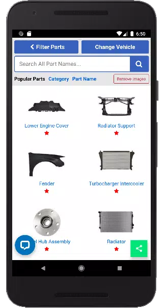 Parts Car & Truck Schermafbeelding 3