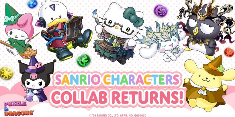 Ang mga character na Sanrio ay bumalik sa Puzzle & Dragons!