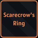 Scarecrows Ring aus Ninja -Zeit