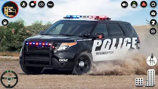 SUV Police Car Chase Cop Games Screenshot 0