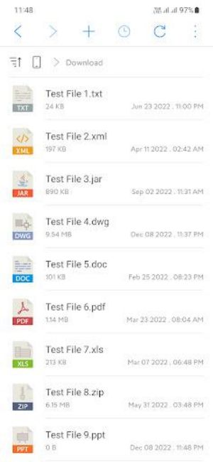 SD Card Manager For Android Screenshot 1