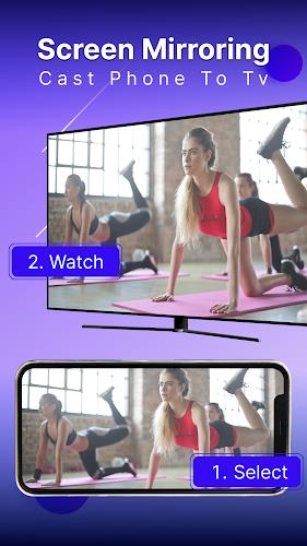 Screen Mirroring - Miracast TV ภาพหน้าจอ 1