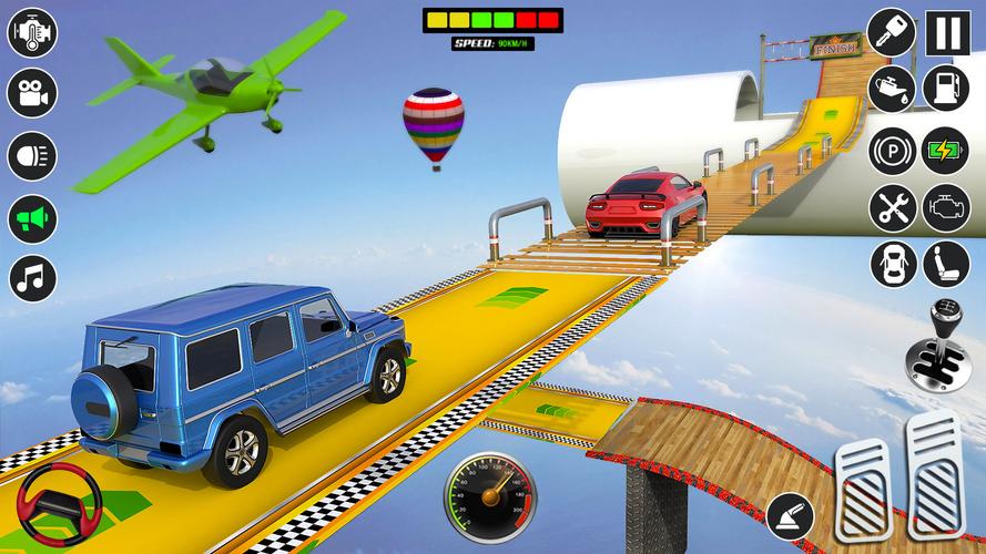 Mega Ramp Car Stunt Games 3d Screenshot 0