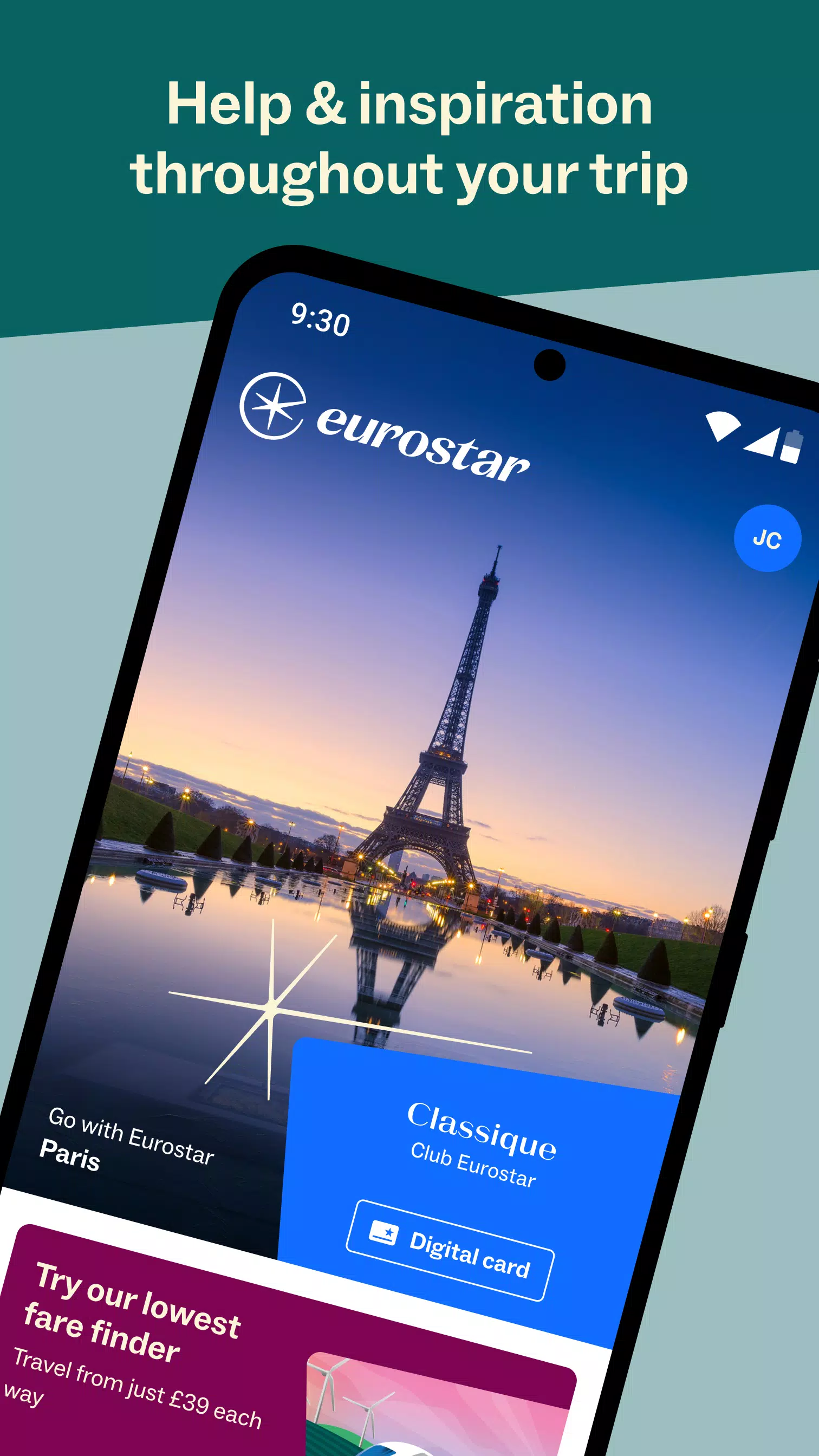 Eurostar Trains Tangkapan skrin 1
