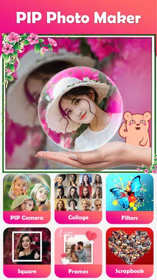 Photo PIP Camera Collage Maker ဖန်သားပြင်ဓာတ်ပုံ 2
