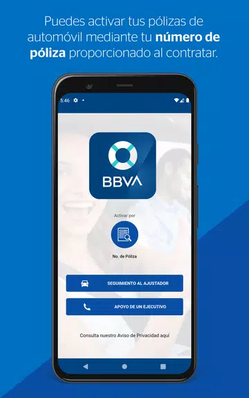 BBVA SOS - Asistencia de Auto ဖန်သားပြင်ဓာတ်ပုံ 1