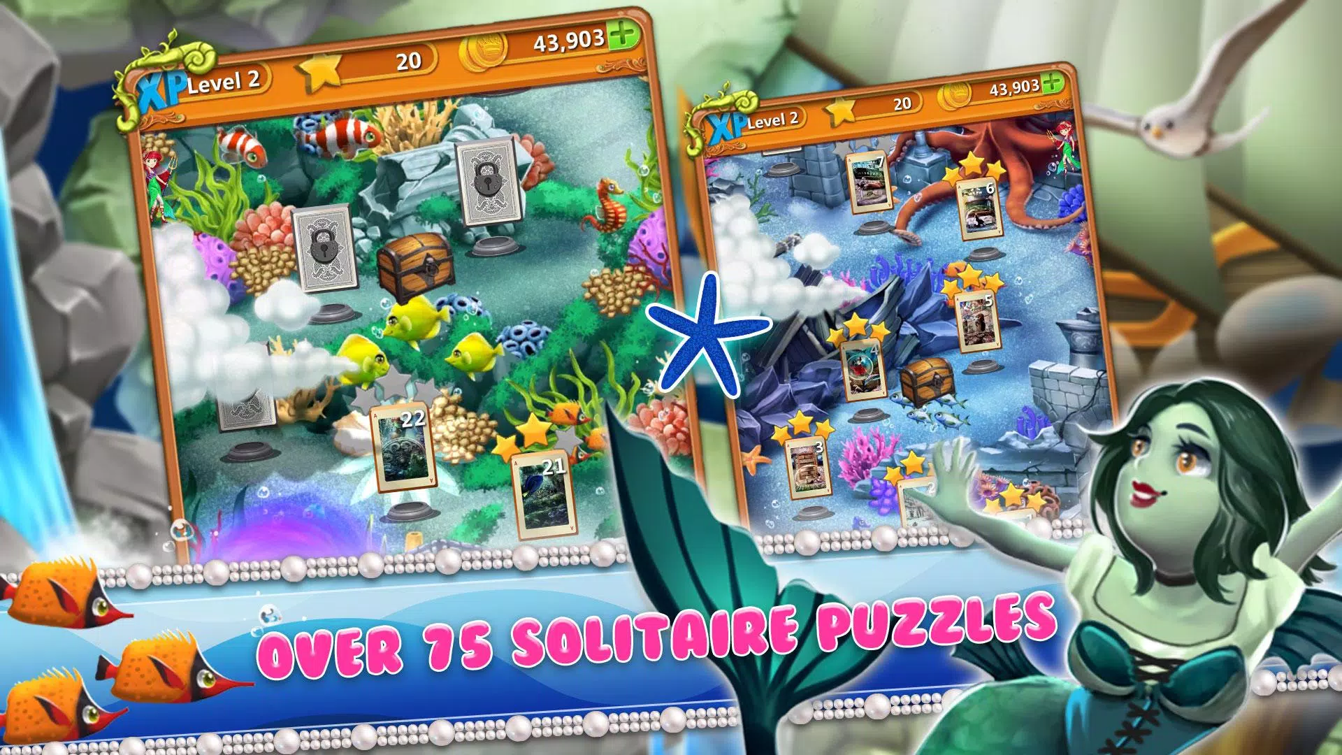 Solitaire Titan Adventure – Lo Tangkapan skrin 2