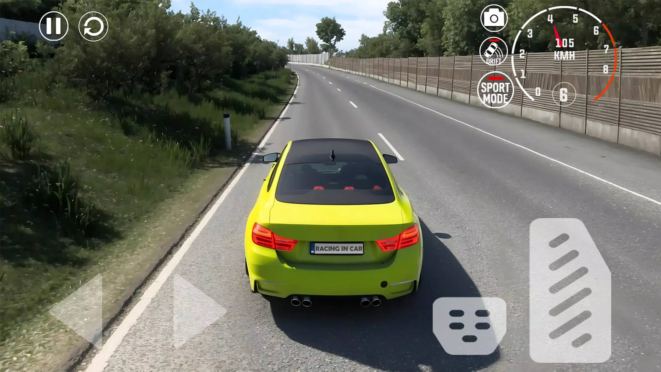 Racing in Car Driving Games 24 スクリーンショット 0