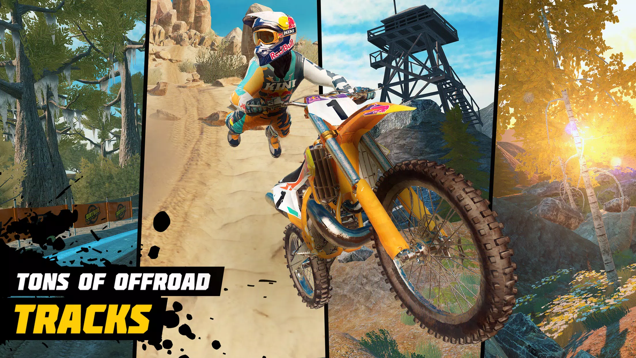Dirt Bike Unchained 스크린샷 1