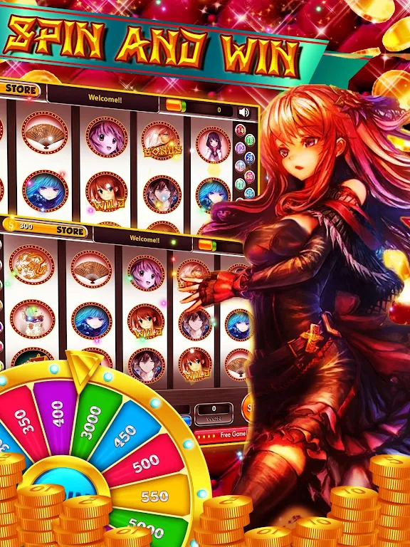 Anime Slots – Tokyo Pokies スクリーンショット 1