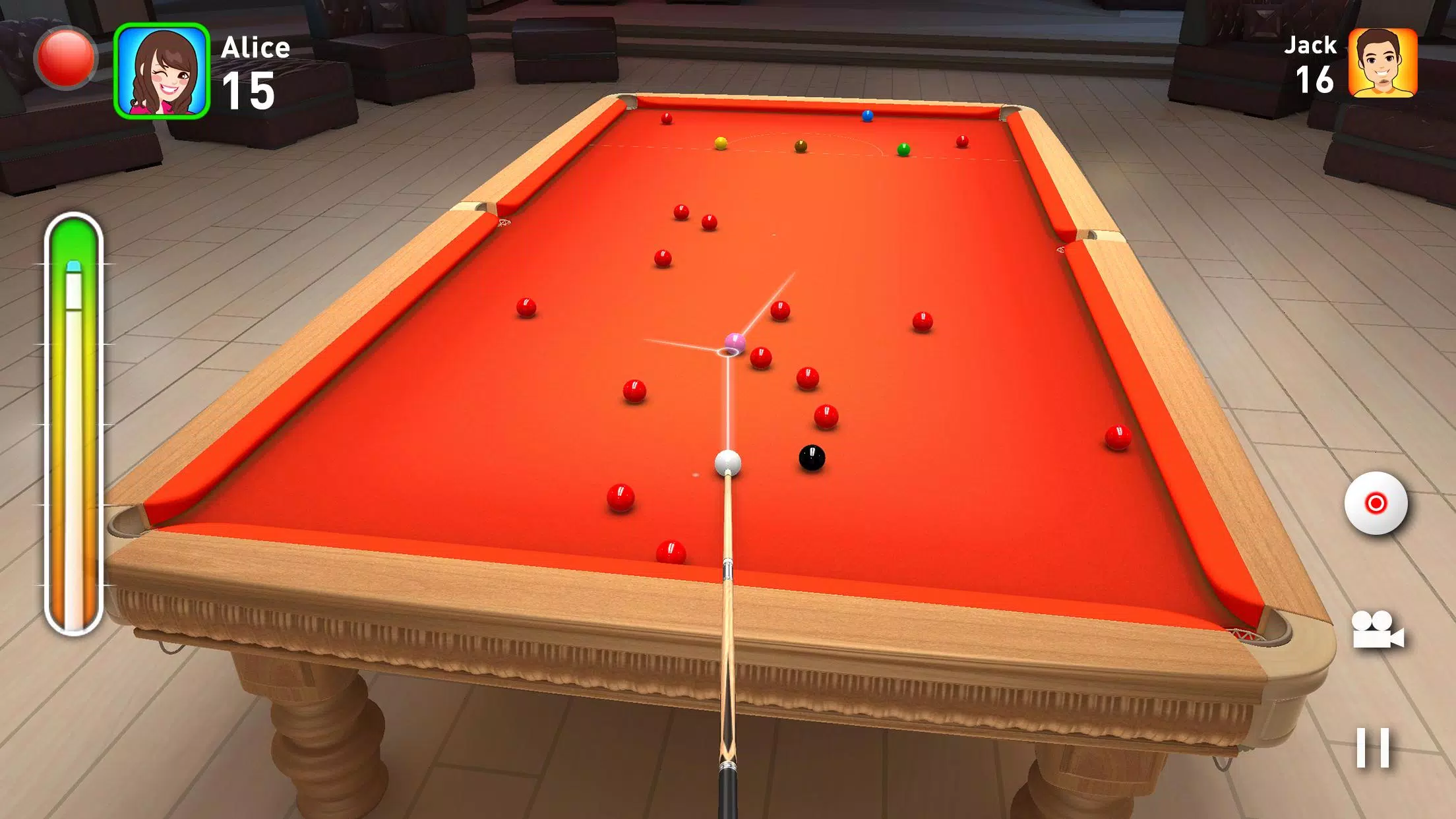 Schermata Real Snooker 3D 3