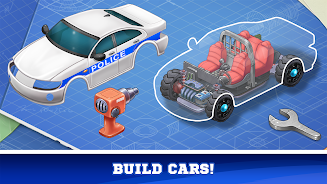 Kids Cars Games build a truck Ekran Görüntüsü 1