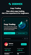 ZOOMEX - Trade&Invest Bitcoin Скриншот 3