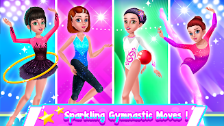 Schermata Dreamy Gymnastic & Dance Game 1