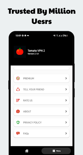 Tomato VPN स्क्रीनशॉट 1