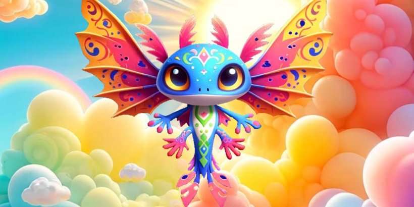 Flying Ones tests your hand-eye coordination with colourful axolotl-esque creatures, out now on iOS and Android