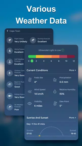Weather Live: Accurate Weather 스크린샷 3