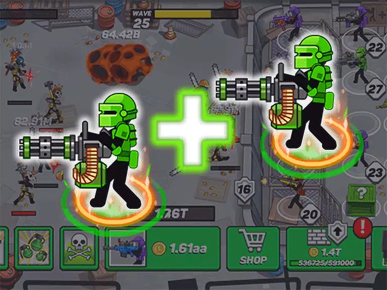 Stickman Defenders: Stick War應用截圖第2張