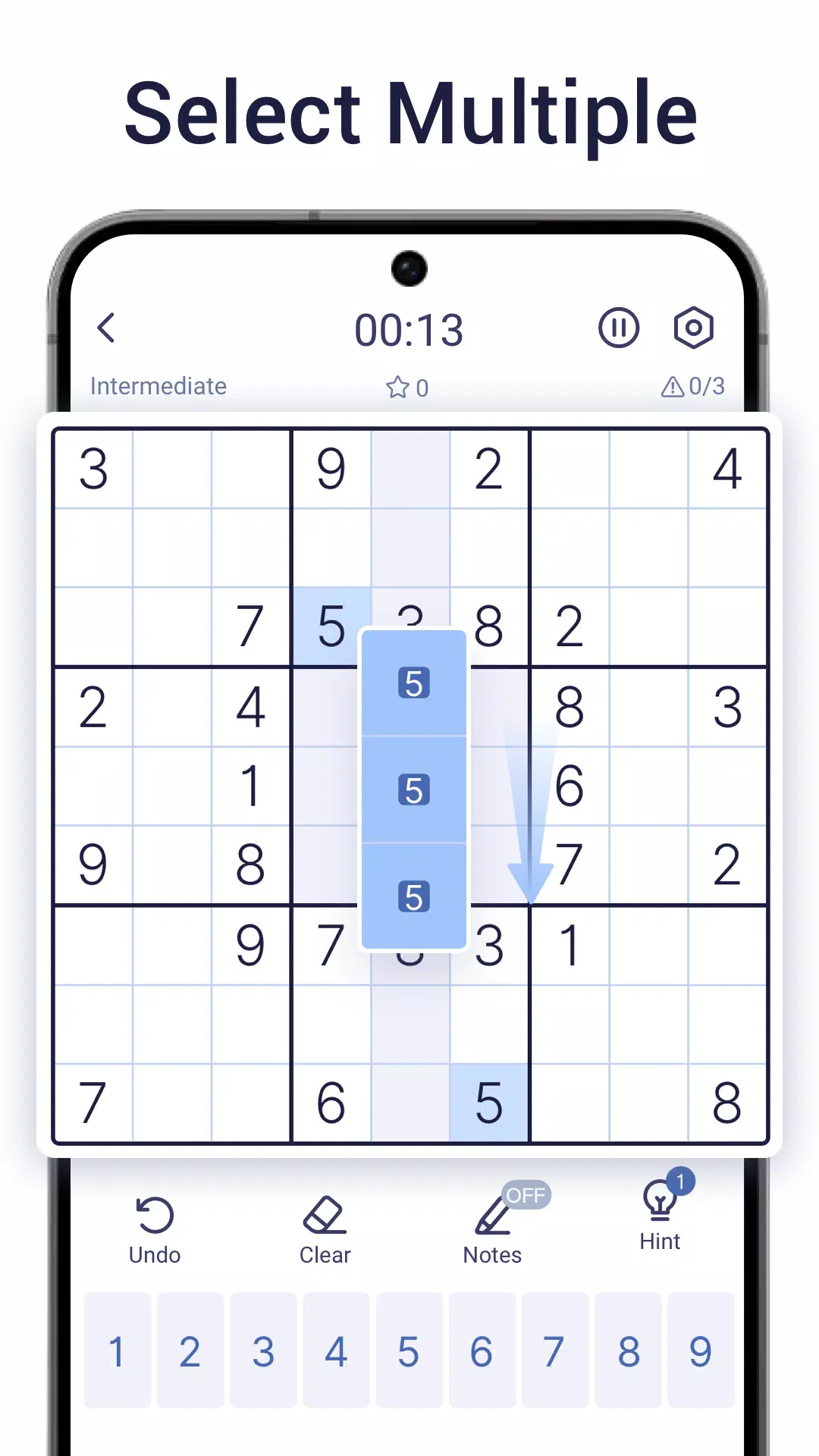 Sudoku Master! Captura de pantalla 3
