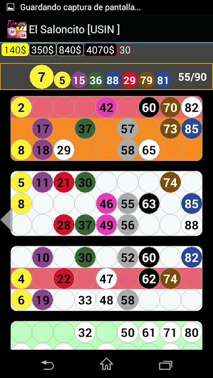 Bingo UsuBingo Ảnh chụp màn hình 1