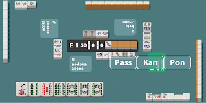 R Mahjong - Riichi Mahjong スクリーンショット 1