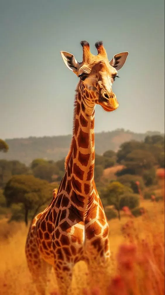 Giraffe Wallpaper HD Screenshot 0