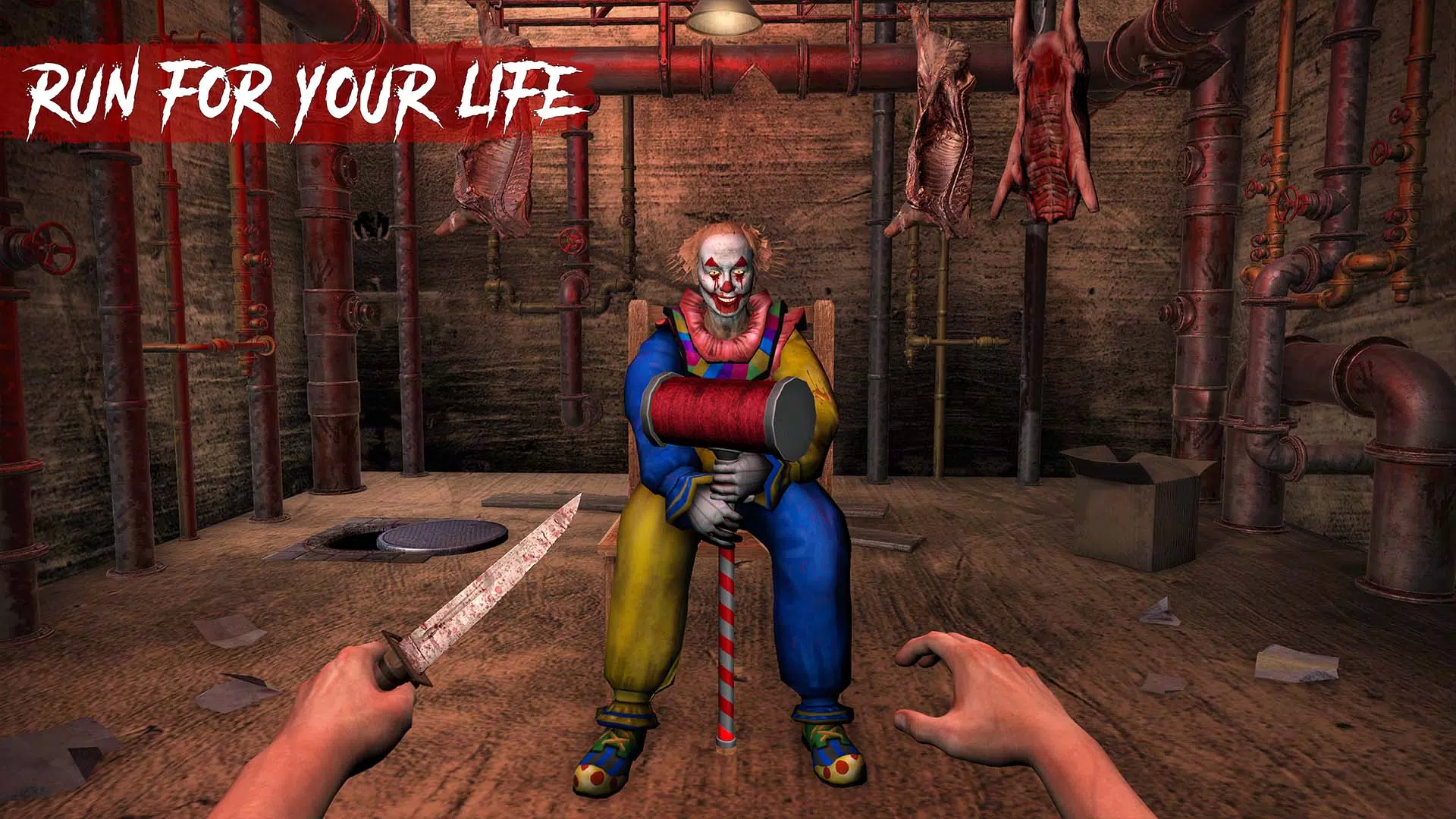 Scary Clown - Horror Game 3D Tangkapan skrin 2