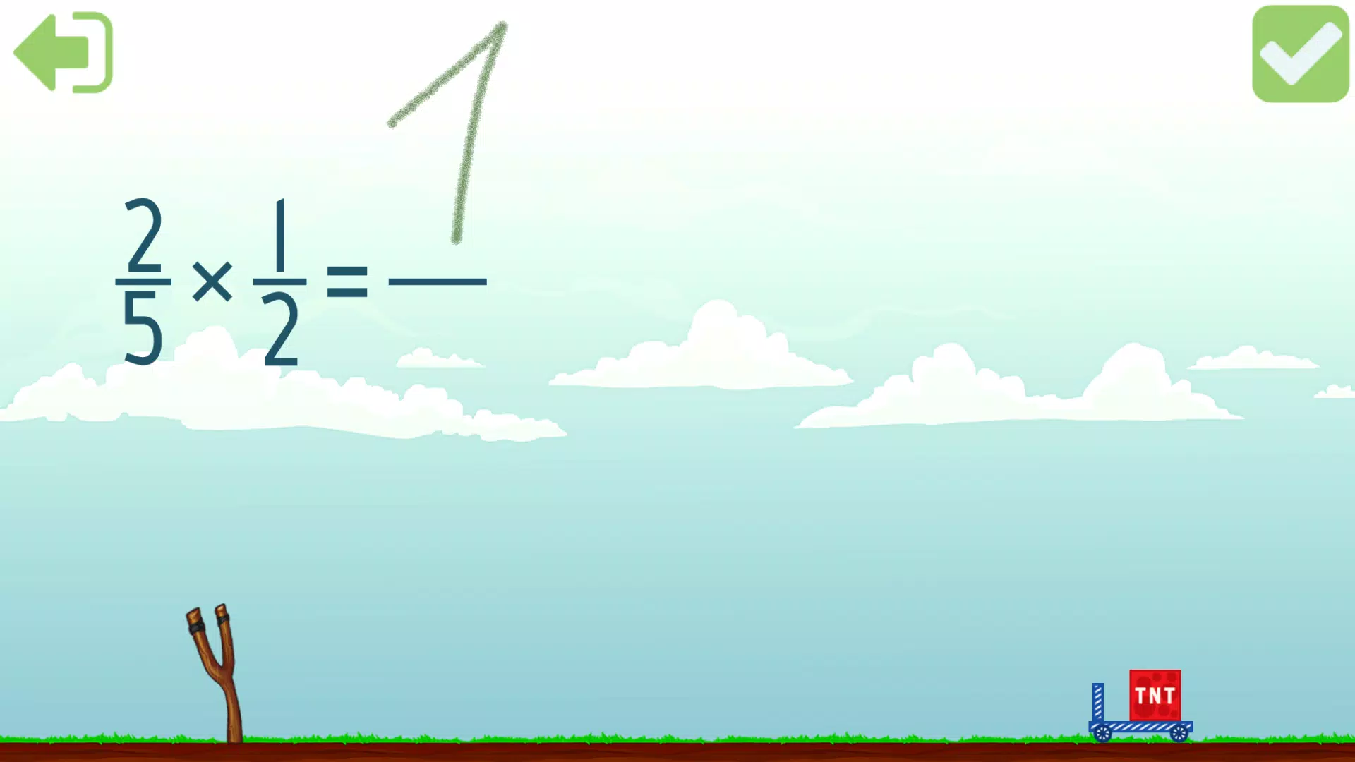 Multiplying Fractions Captura de tela 3