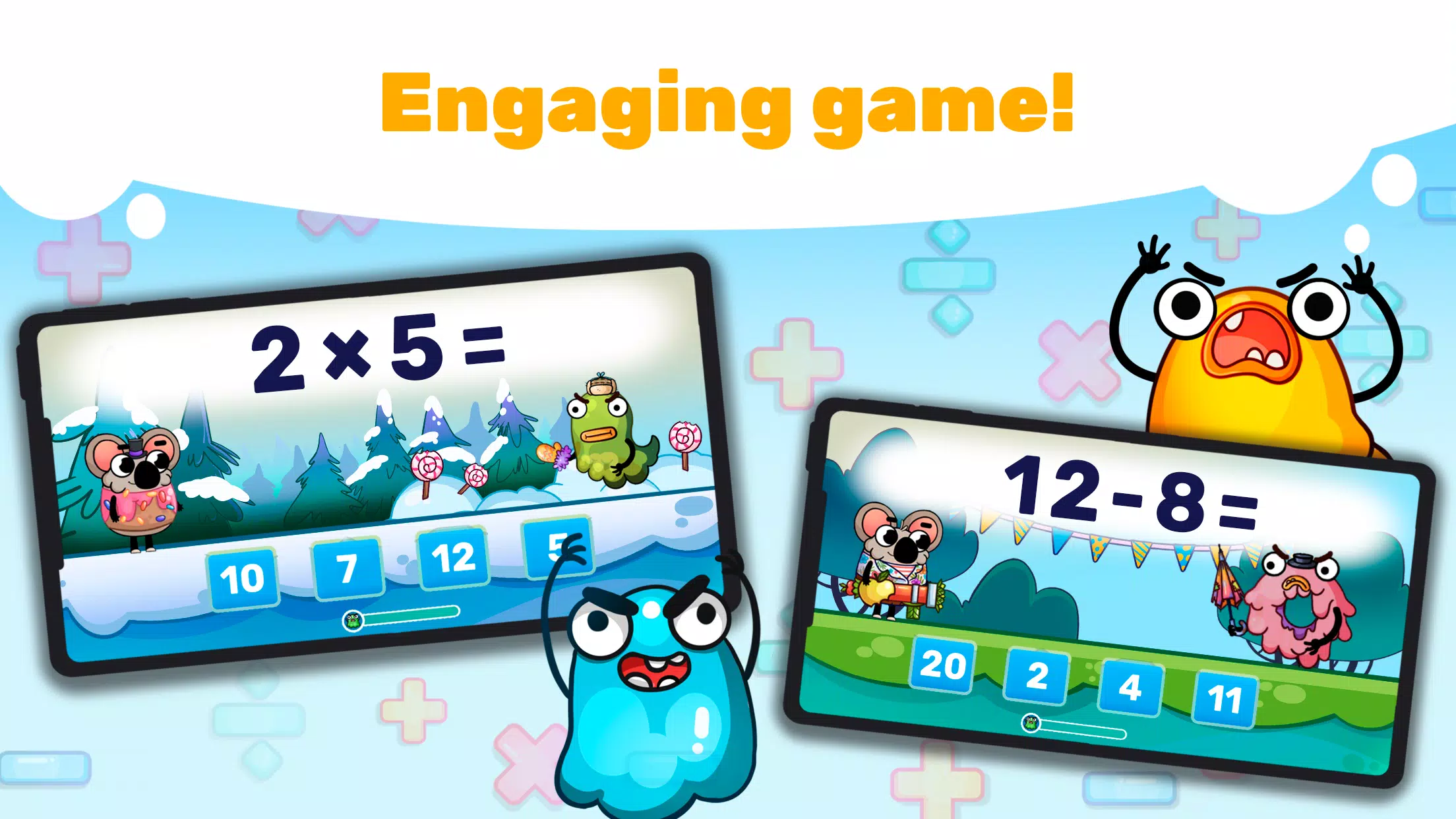 Math games for kids: Fun facts Screenshot 1