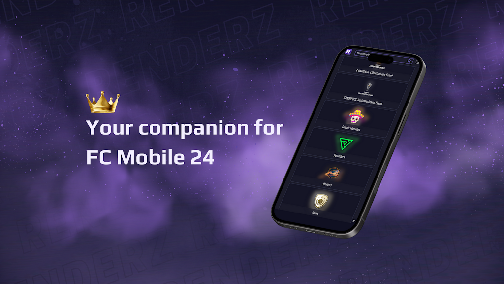 RenderZ: FC Mobile 24 Database應用截圖第1張