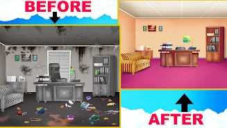 School Cleanup - Cleaning Game Zrzut ekranu 1