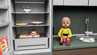 Scary Baby Pink Horror Game 3D Screenshot 3