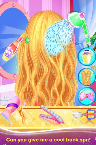 Fashion Braid Hair Girls Games Schermafbeelding 0