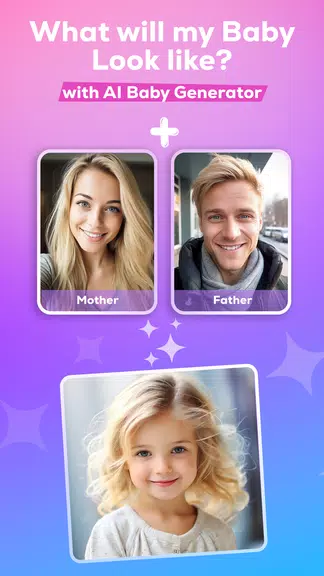 AI Baby Generator: Face Maker Captura de pantalla 1