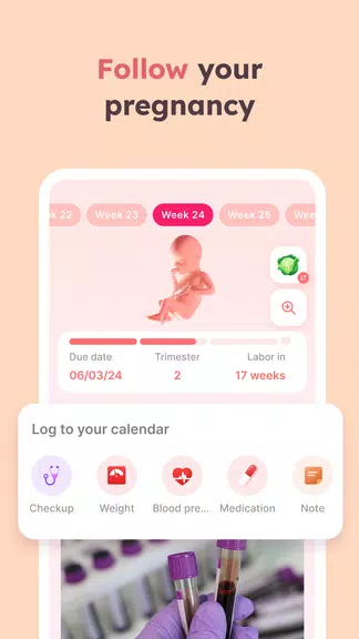 Momly: Pregnancy App & Tracker应用截图第1张