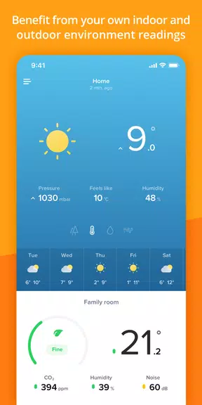 Netatmo Weather Captura de pantalla 1