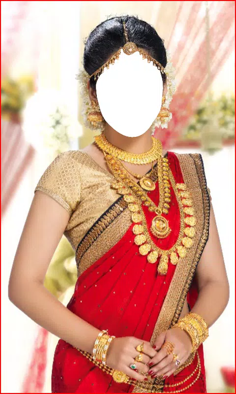 South Indian Women Saree Photo應用截圖第0張