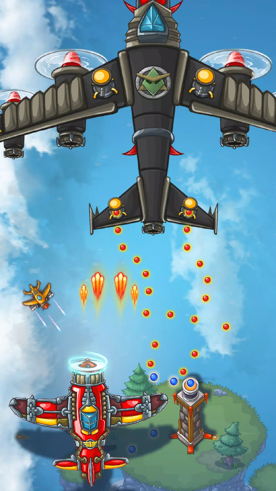 Schermata Airplane Strike Fighter Force 1
