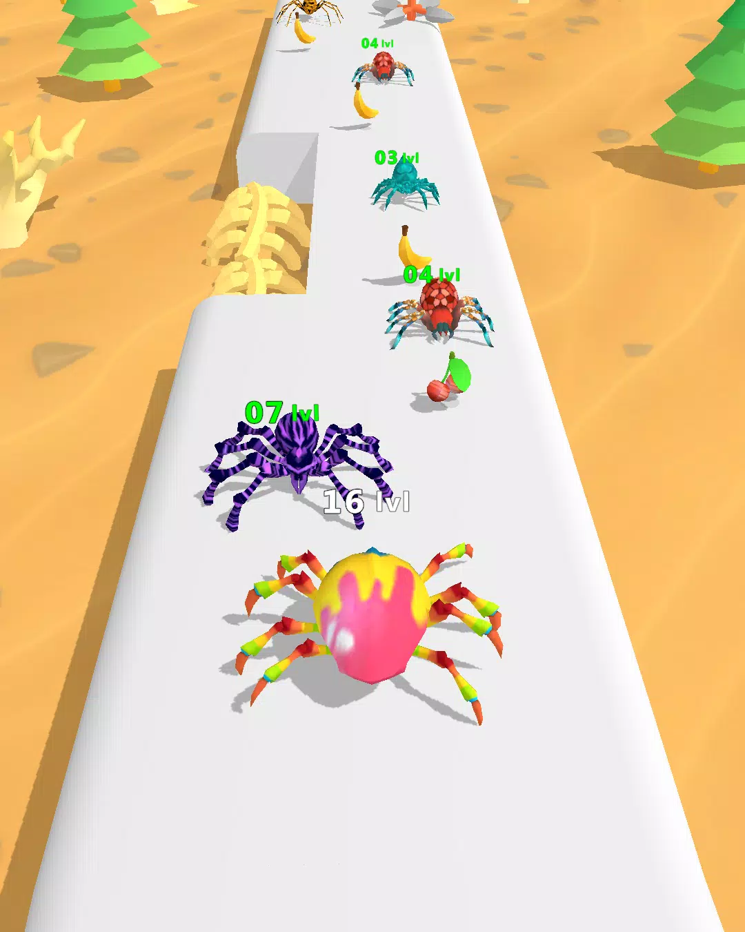 Spider Evolution Adventure ဖန်သားပြင်ဓာတ်ပုံ 0